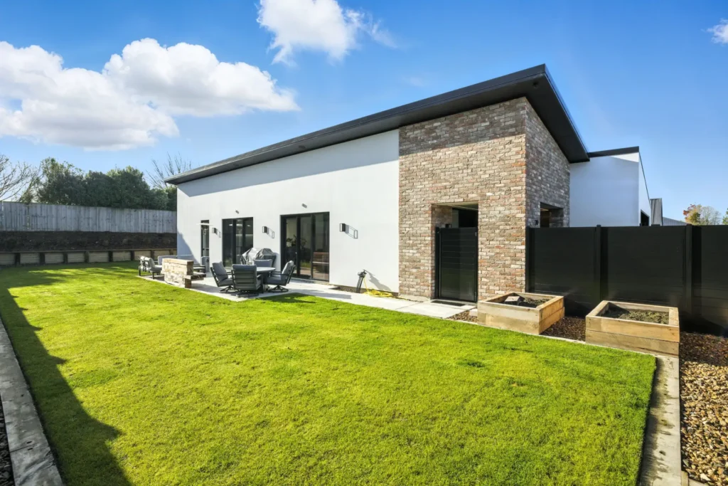 backyard makeover christchurch haughey